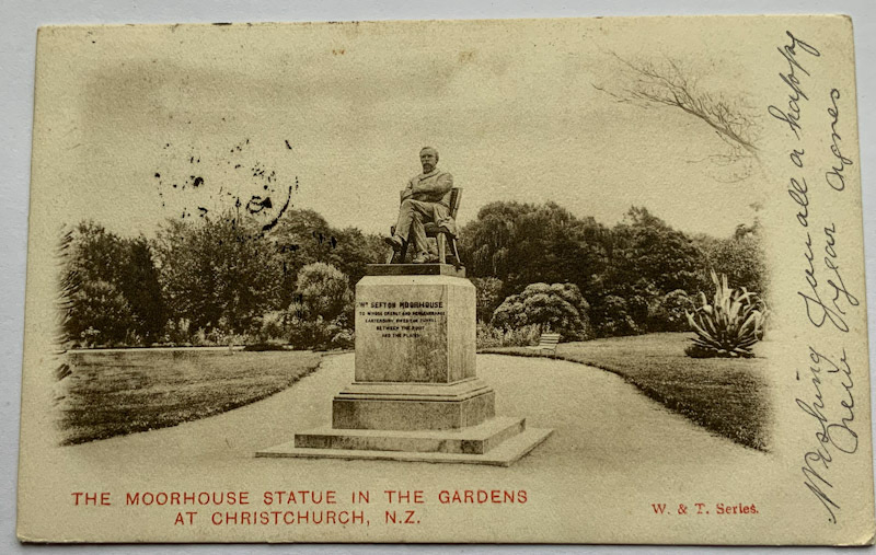 Early 1900s photo postcard Christchurch